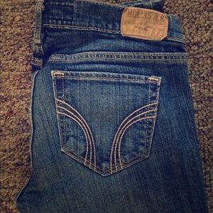 Hollister stretch straight leg jeans